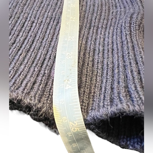 VTG USAF Military Issue Sweater Navy Military 100 % Virgin Wool 38 - Picture 7 of 7